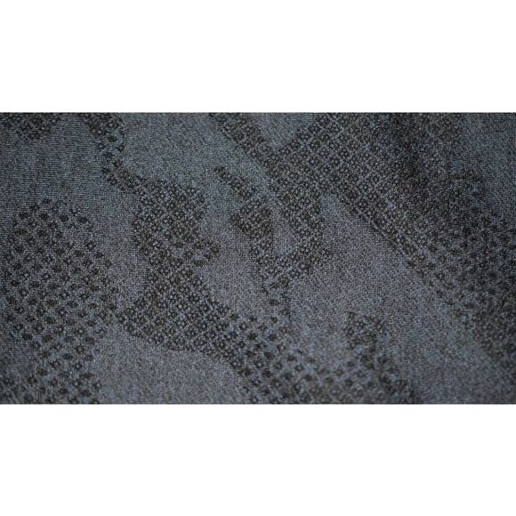 Mondetta Performance Luxury Brushed Jacquard Blue Legging Size Large - Picture 2 of 6